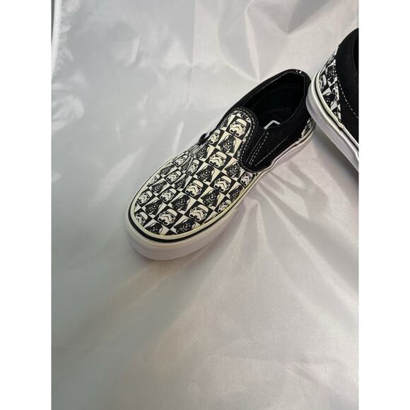 VANS Star Wars Slip-On Dkside/Chckrbd Size Kids 1.5 Lmtd Edition- SEE DESCRIPT - Picture 3 of 8